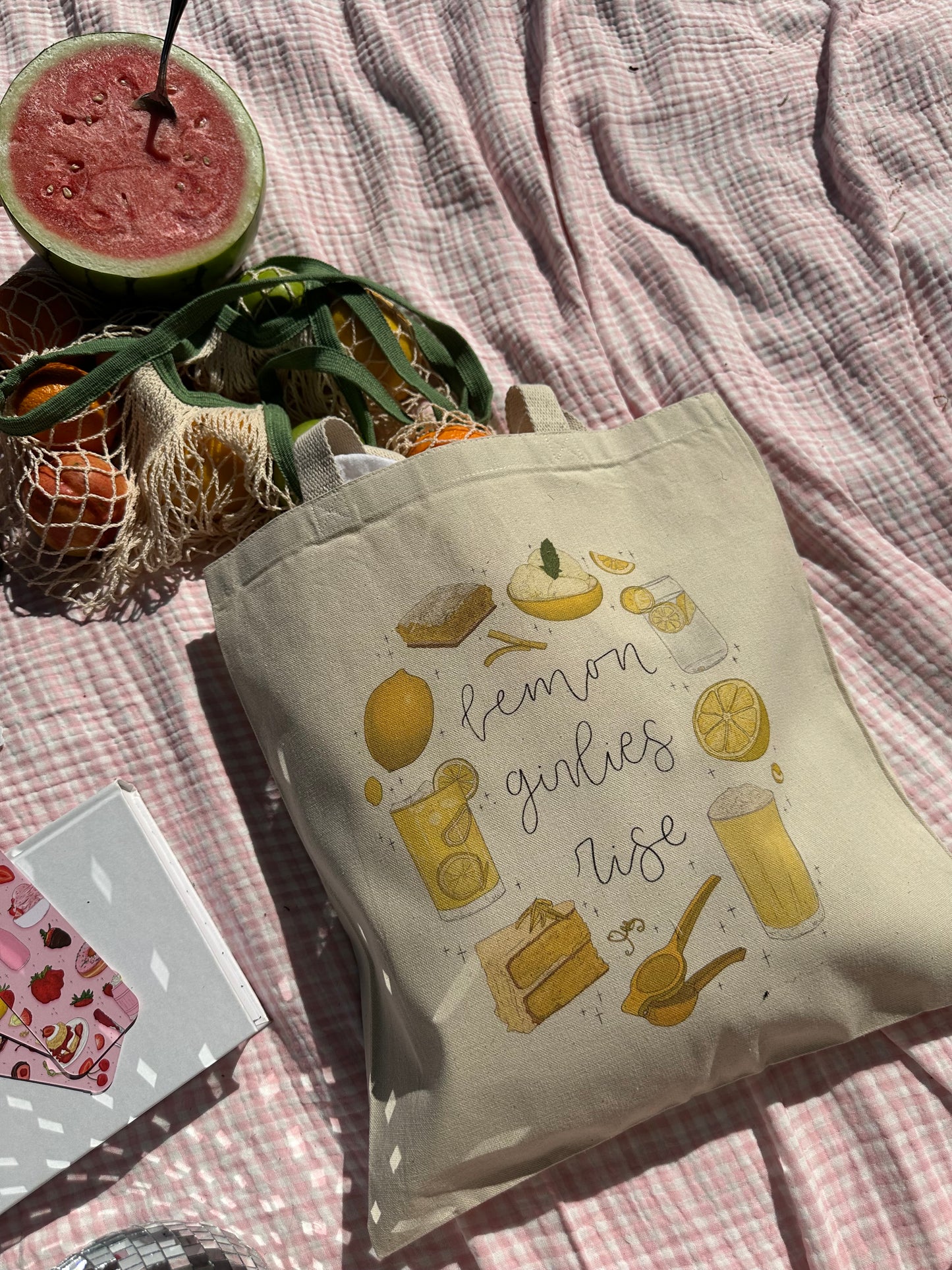 Lemon Girlies Rise Tote