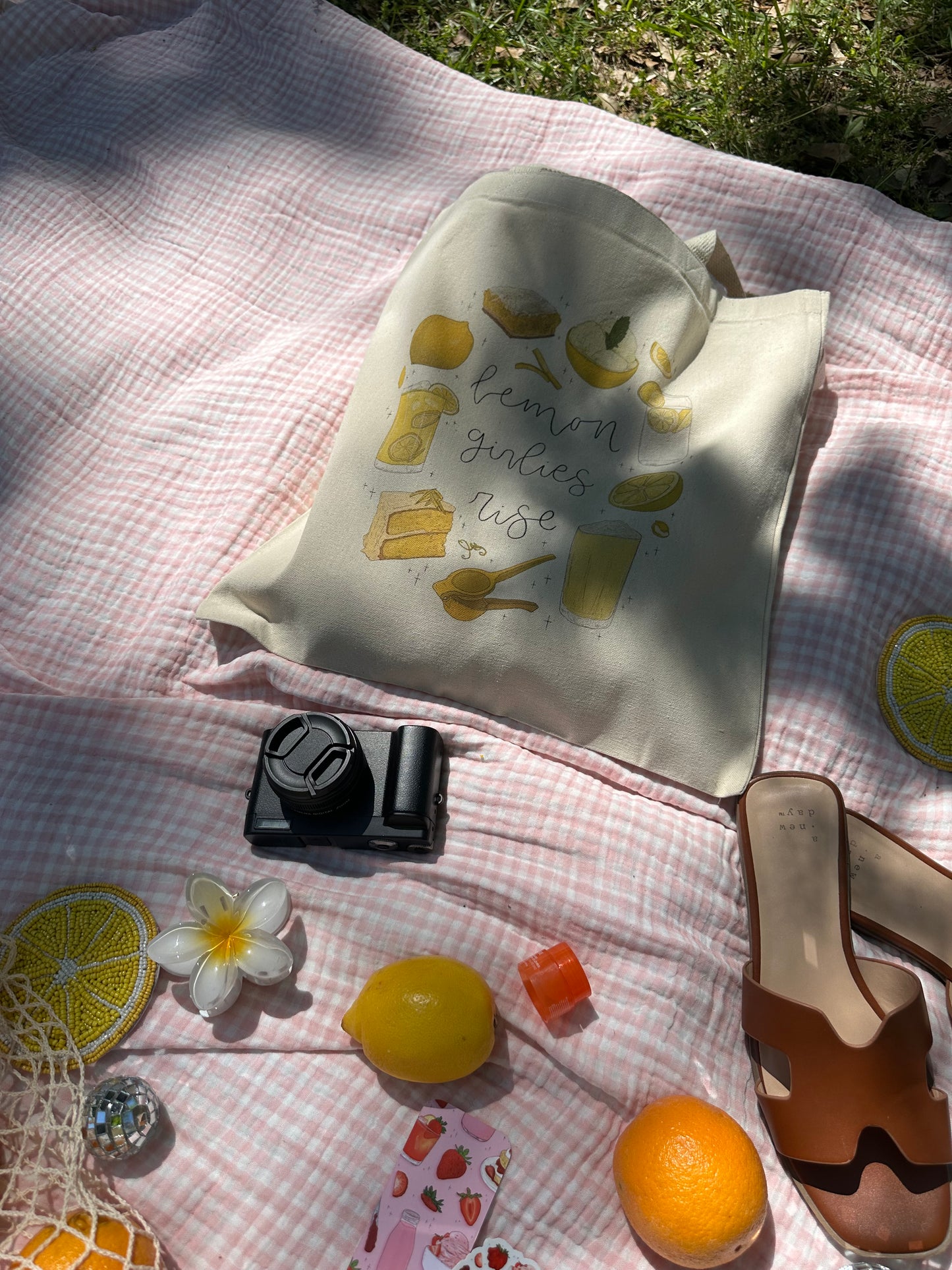 Lemon Girlies Rise Tote