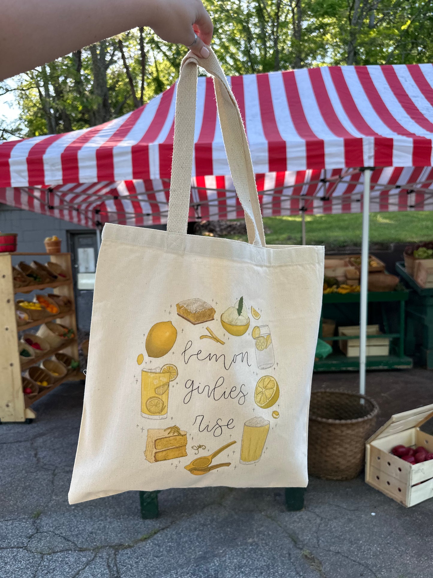 Lemon Girlies Rise Tote