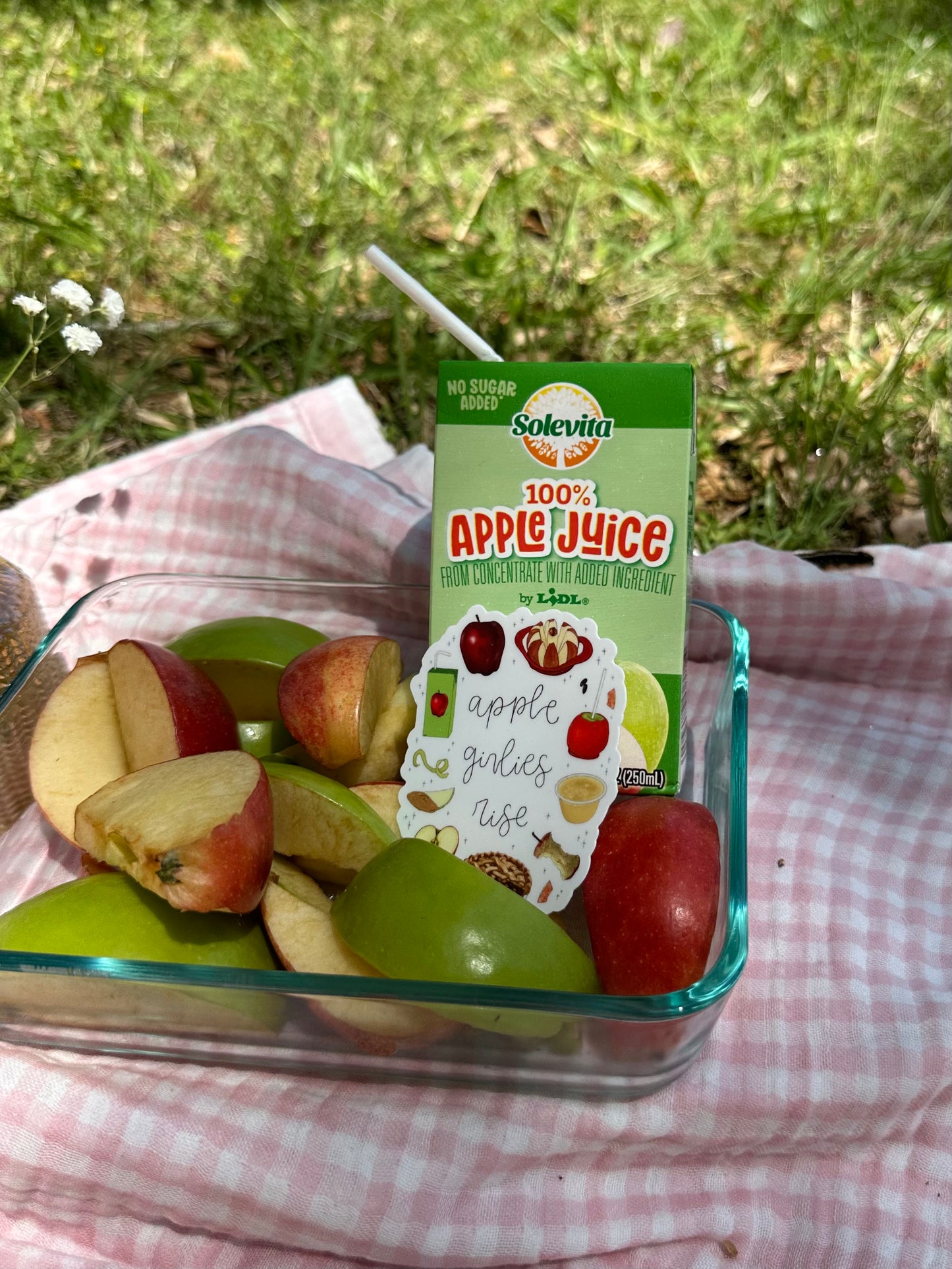 Apple Girlies Rise Sticker