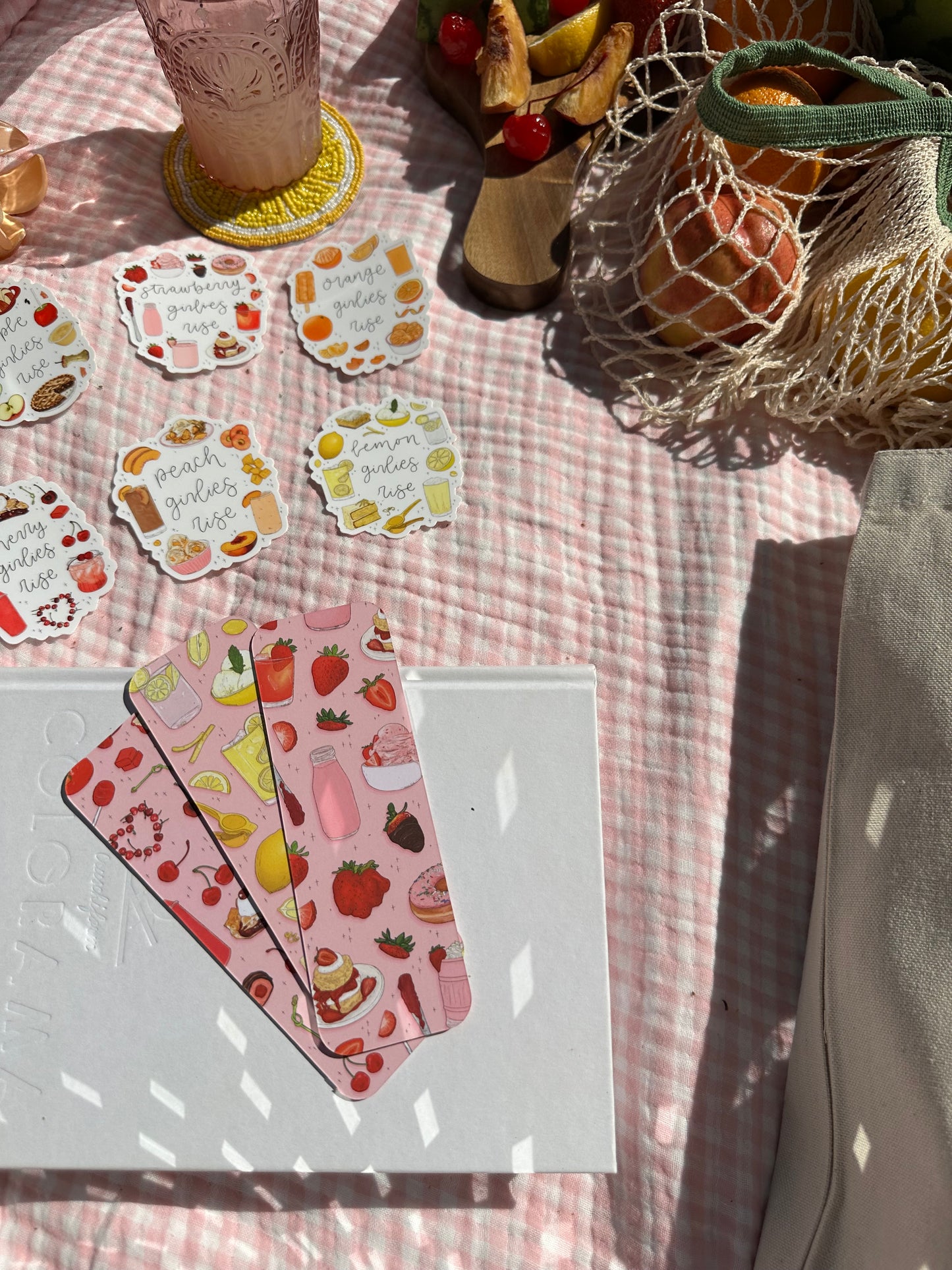 3 Bookmark Multi Pack - Lemon, Strawberry, Cherry