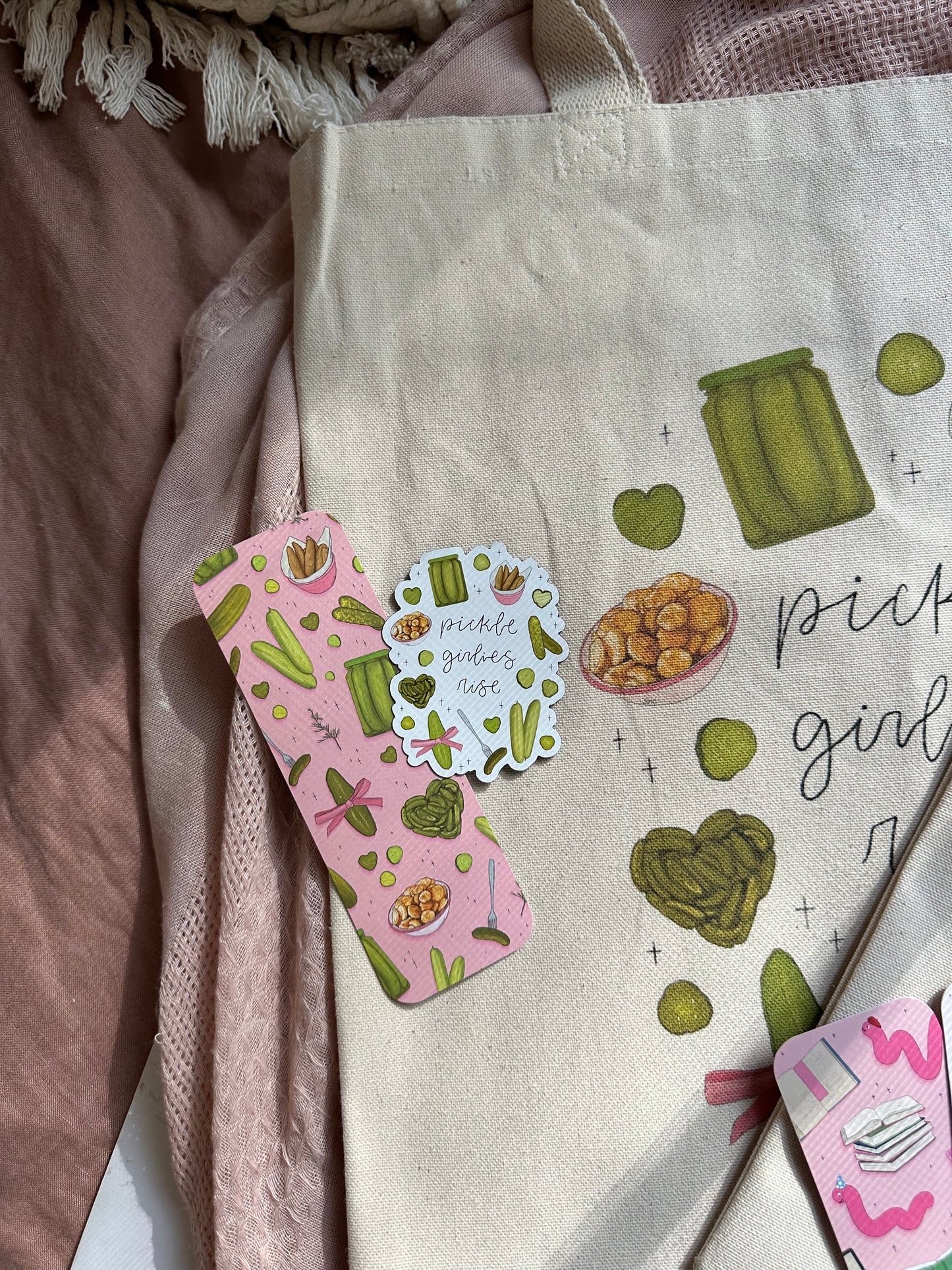 Pickle Girlies Rise Magnet