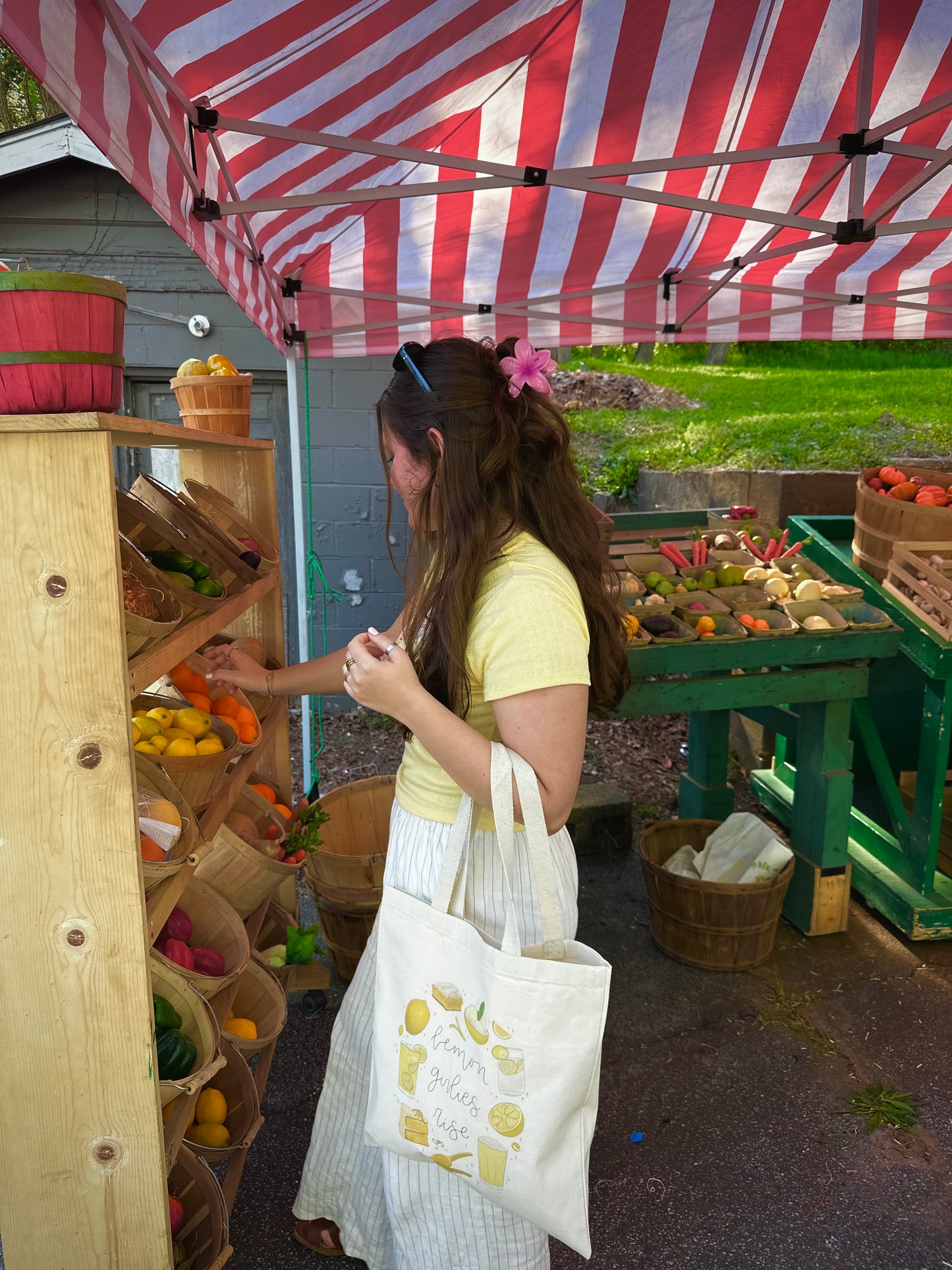 Lemon Girlies Rise Tote