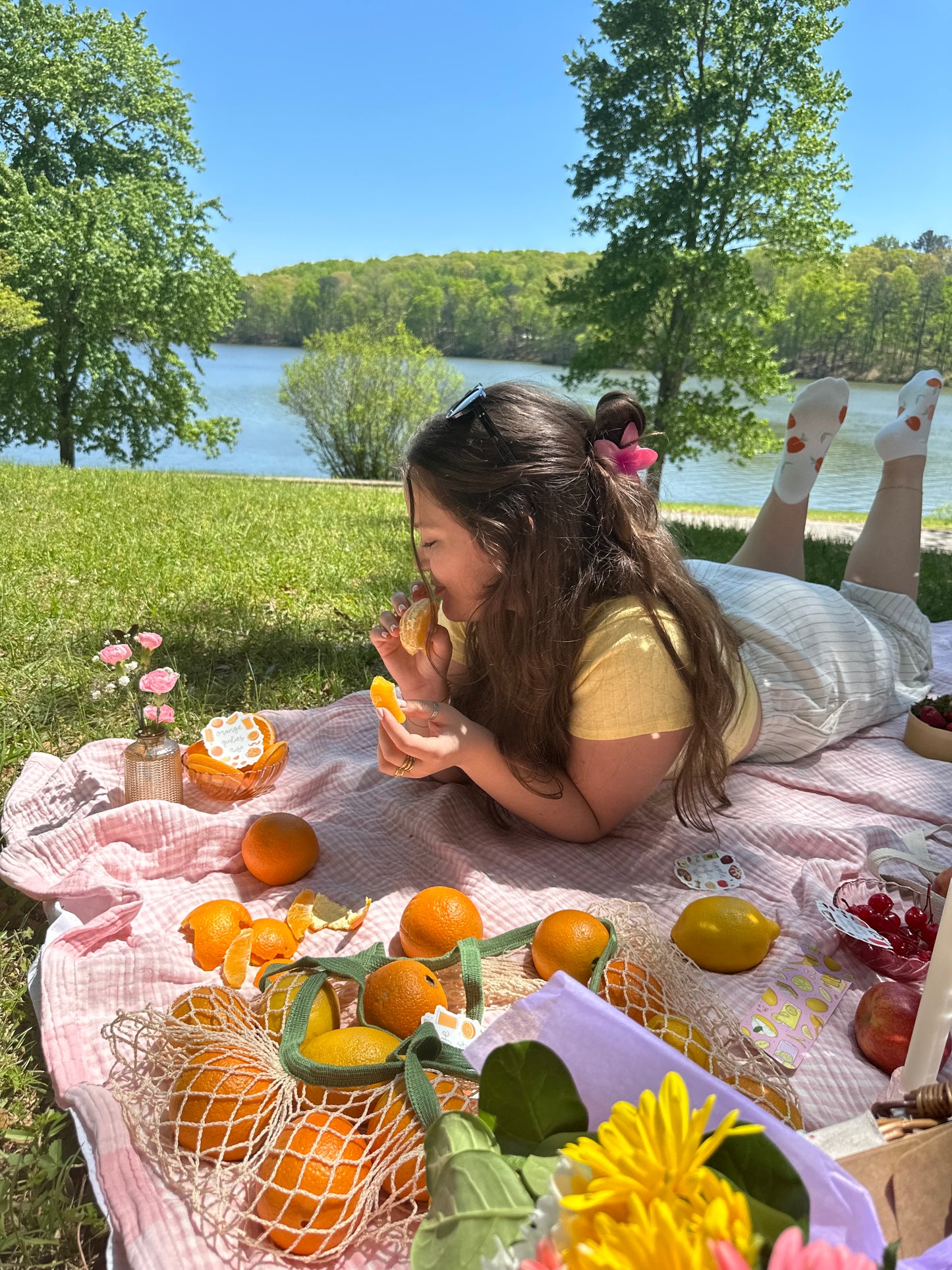 Orange Girlies Rise Sticker