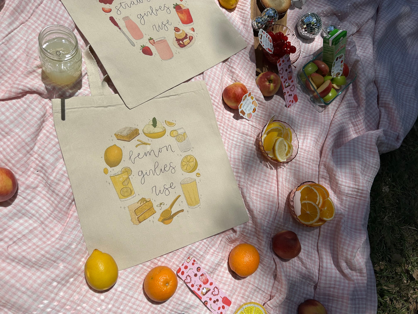 Lemon Girlies Rise Tote