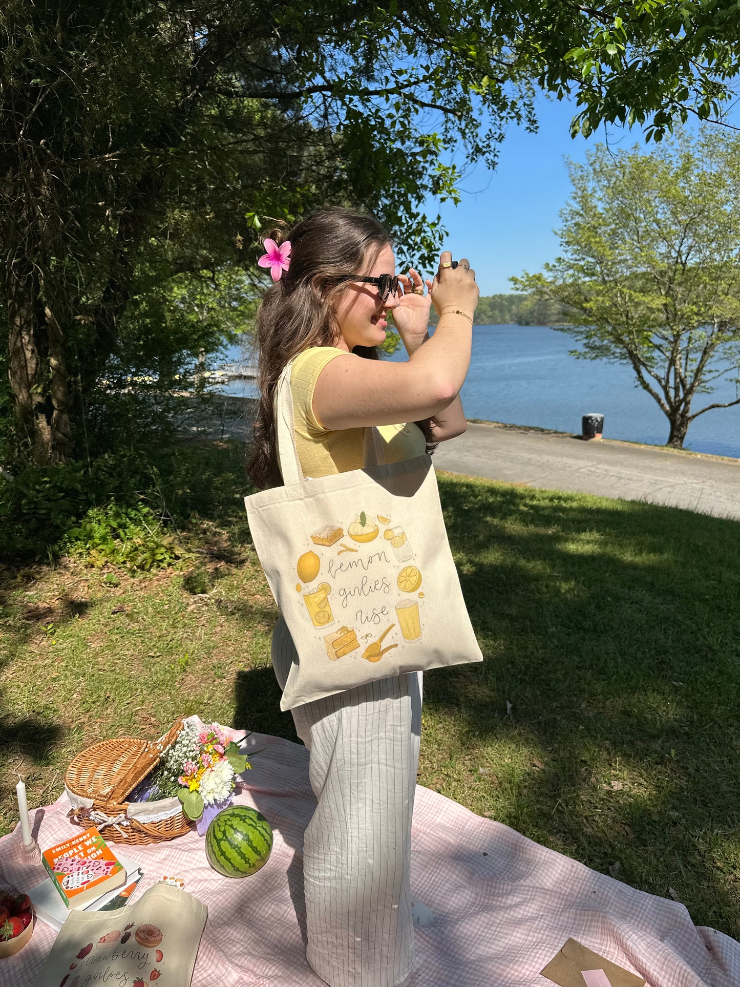 Lemon Girlies Rise Tote