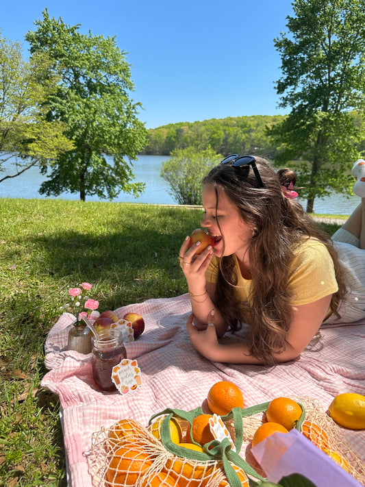 Peach Girlies Rise Sticker