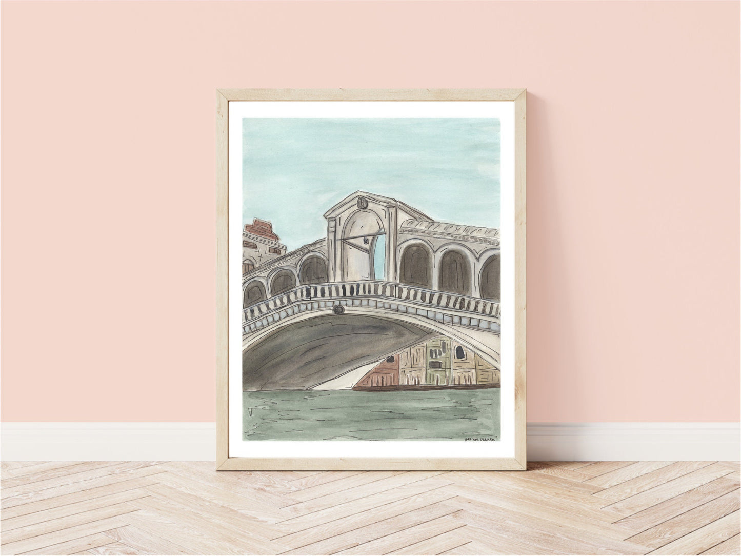 Venice, Italy Watercolor | Digital Download | 8" x 10"