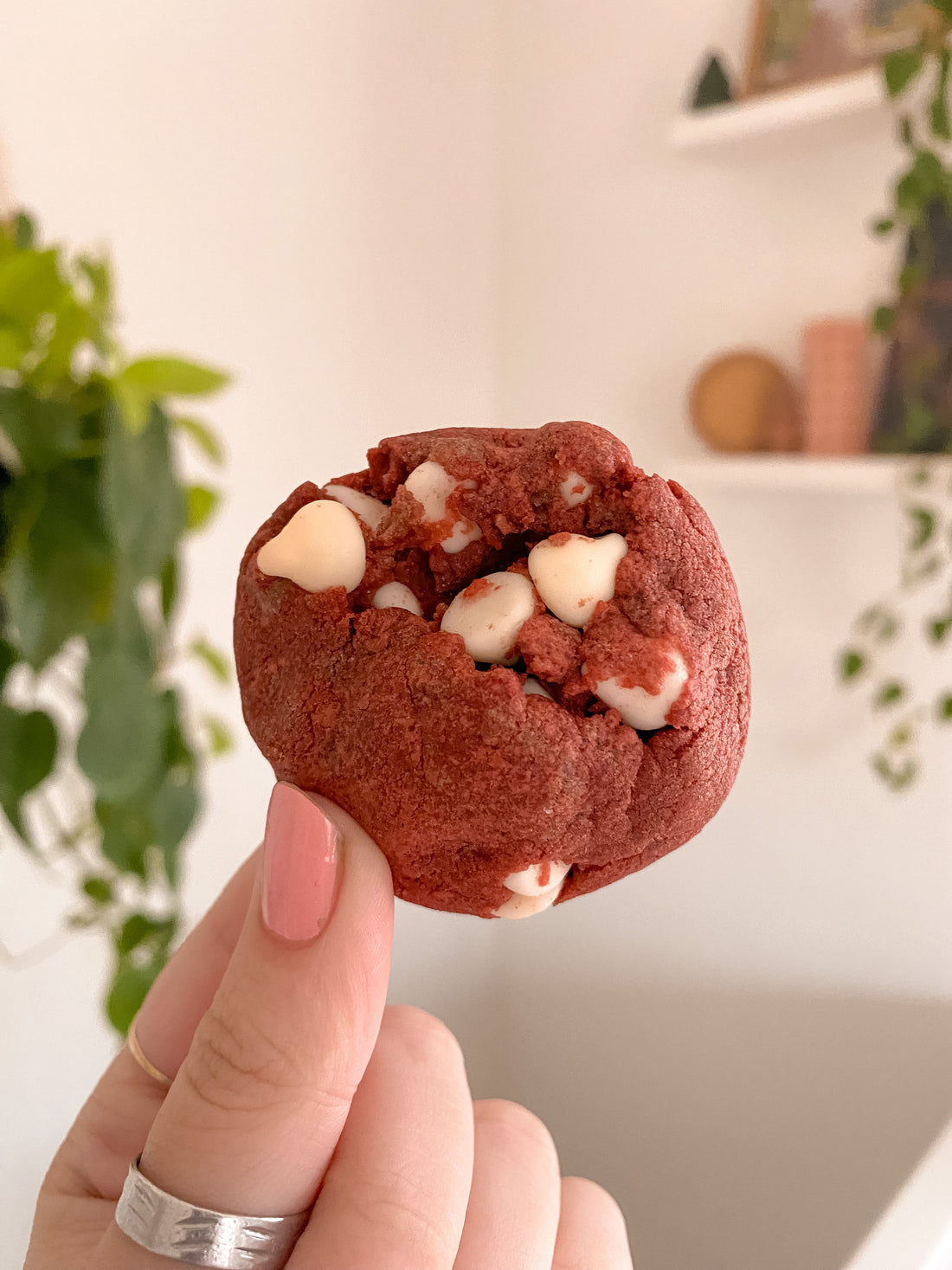 Red Velvet Pudding Cookies