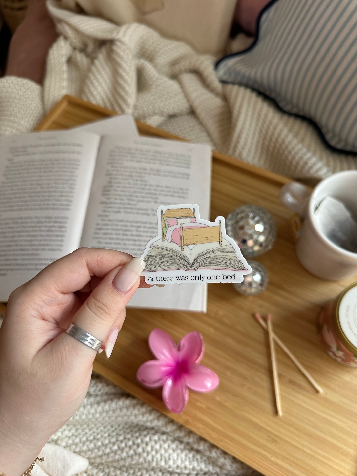 One Bed Sticker