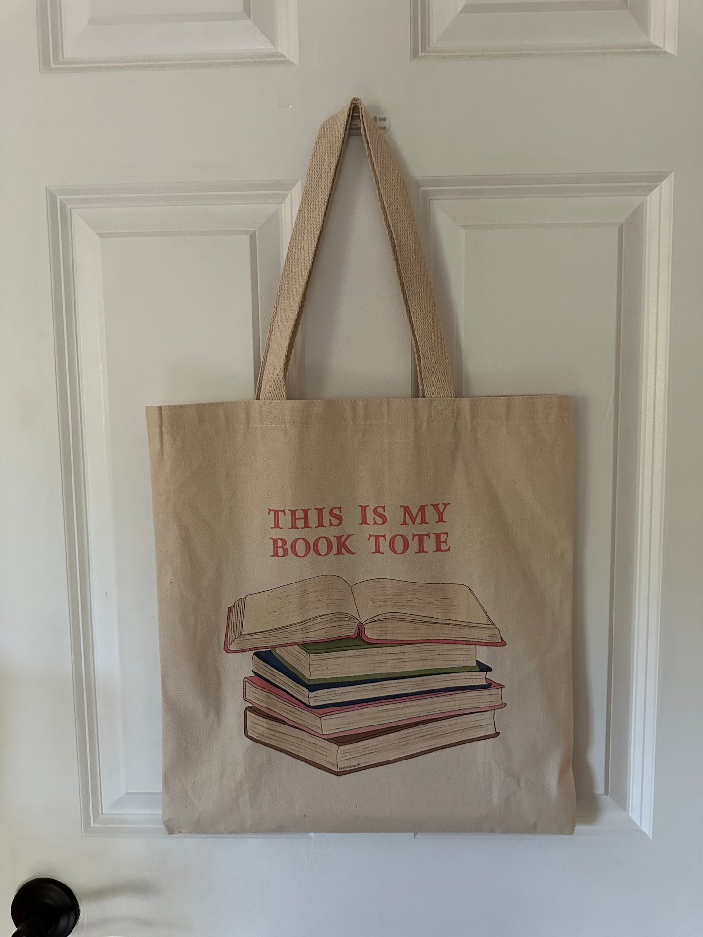 'This Is My Book Tote' Tote