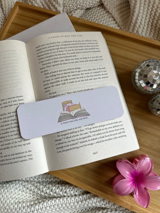 One Bed Bookmark
