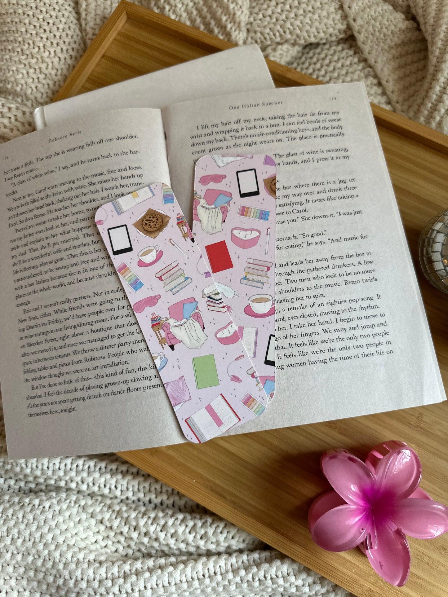 Reading Chair Bookmark