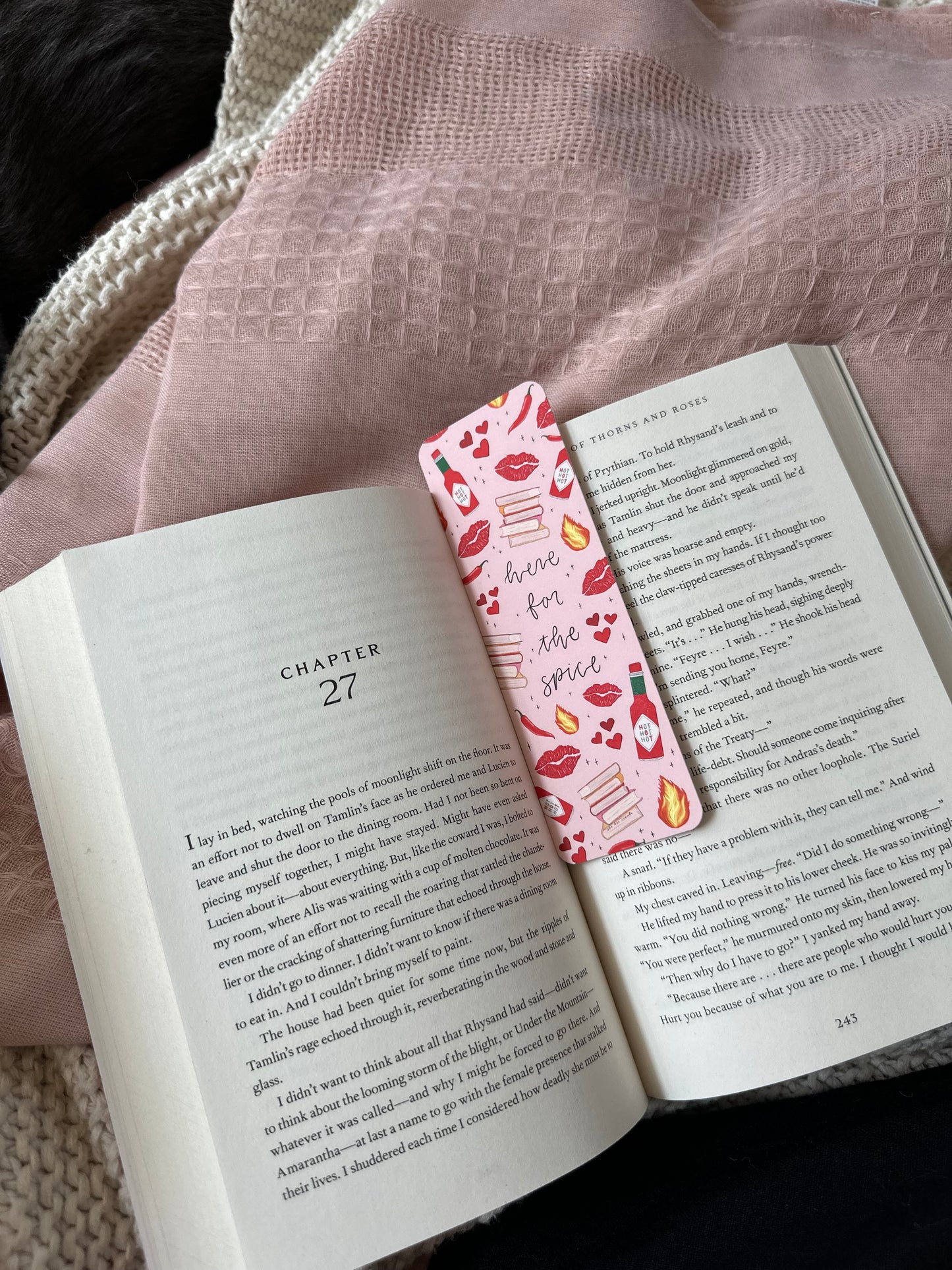 “Here For The Spice” Bookmark