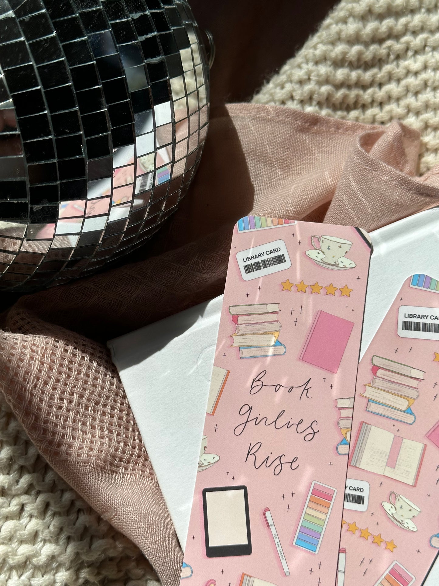 “Book Girlies Rise” Bookmark