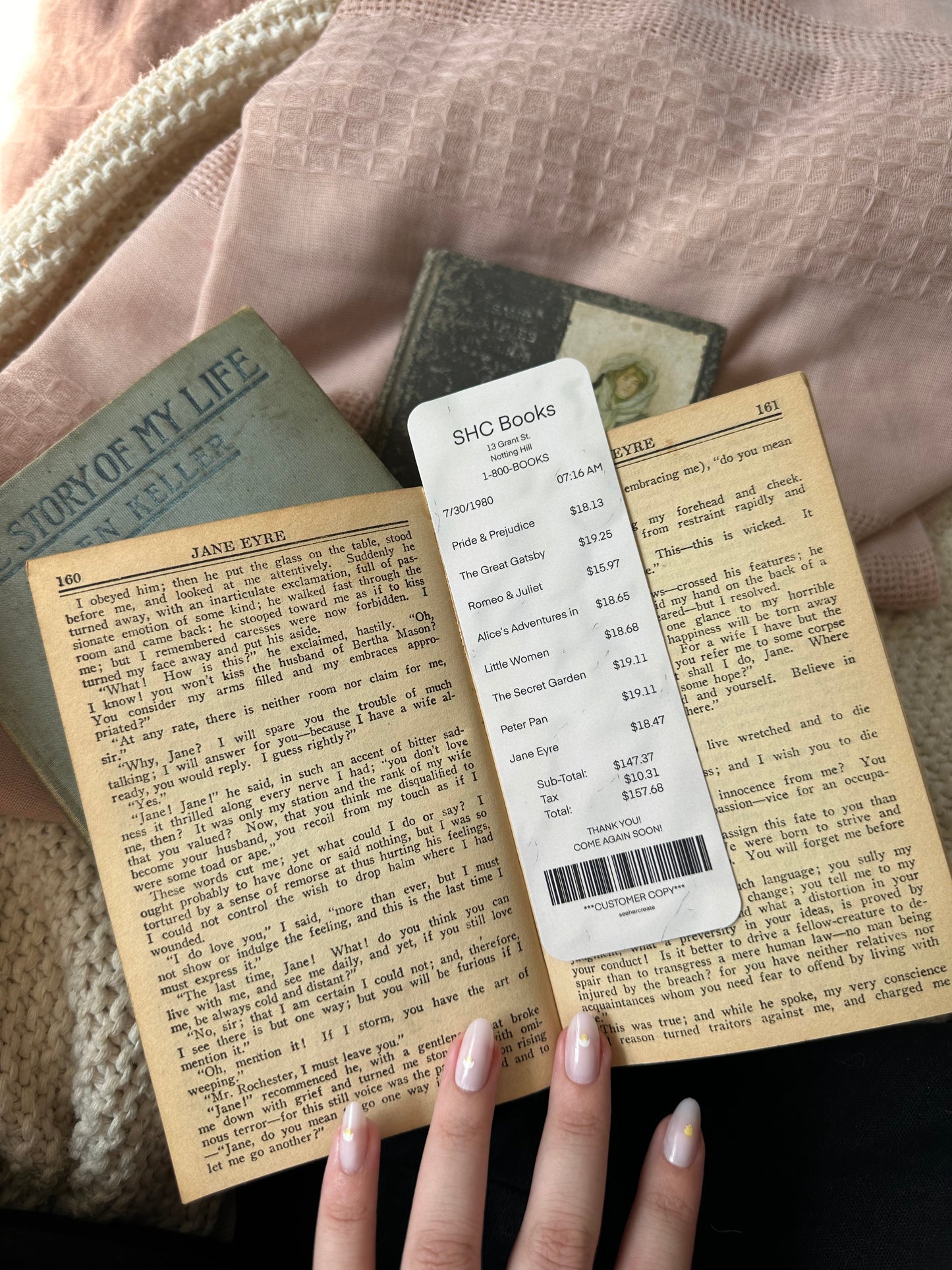 Receipt Bookmark