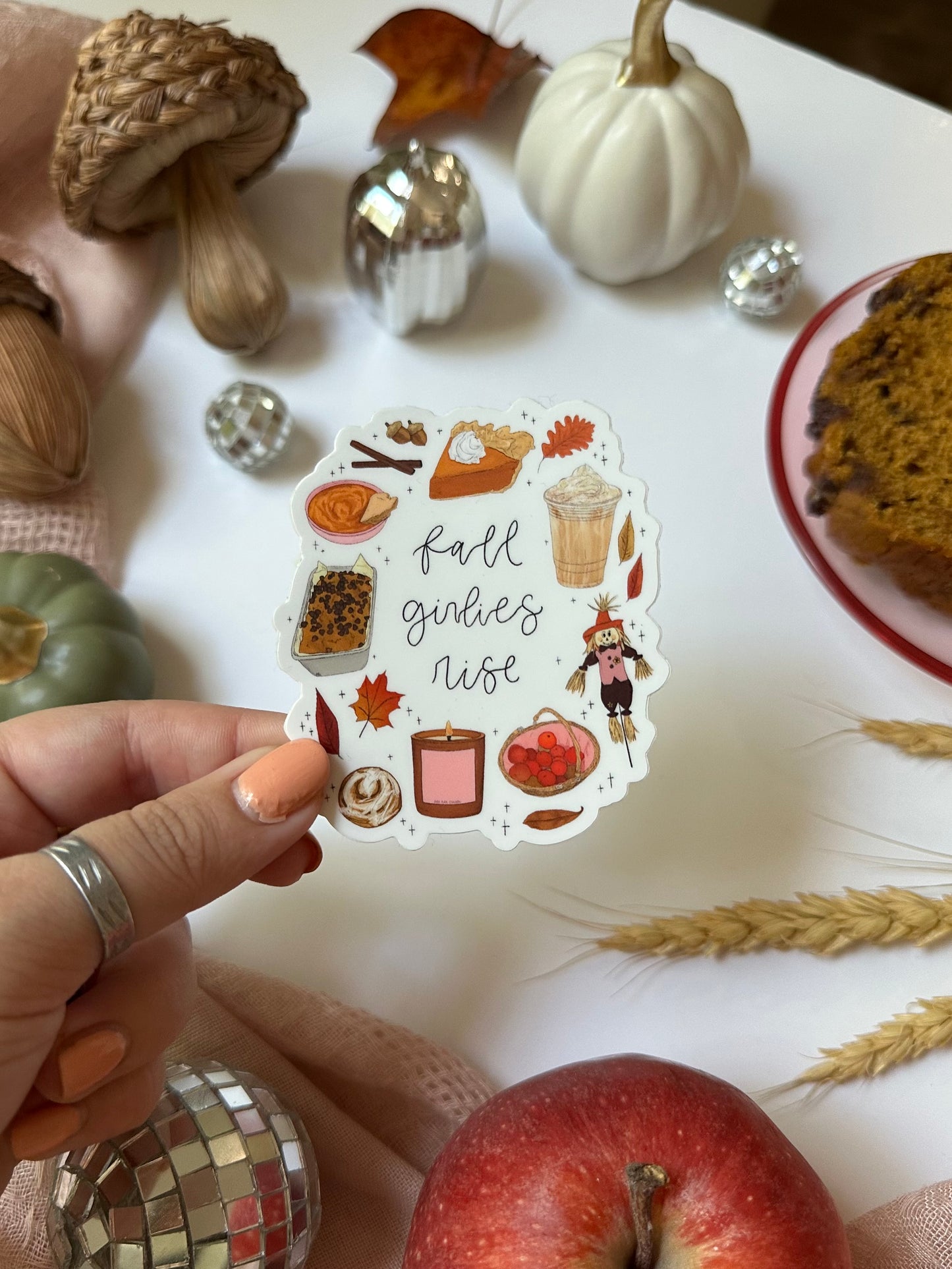 Fall Girlies Rise Sticker