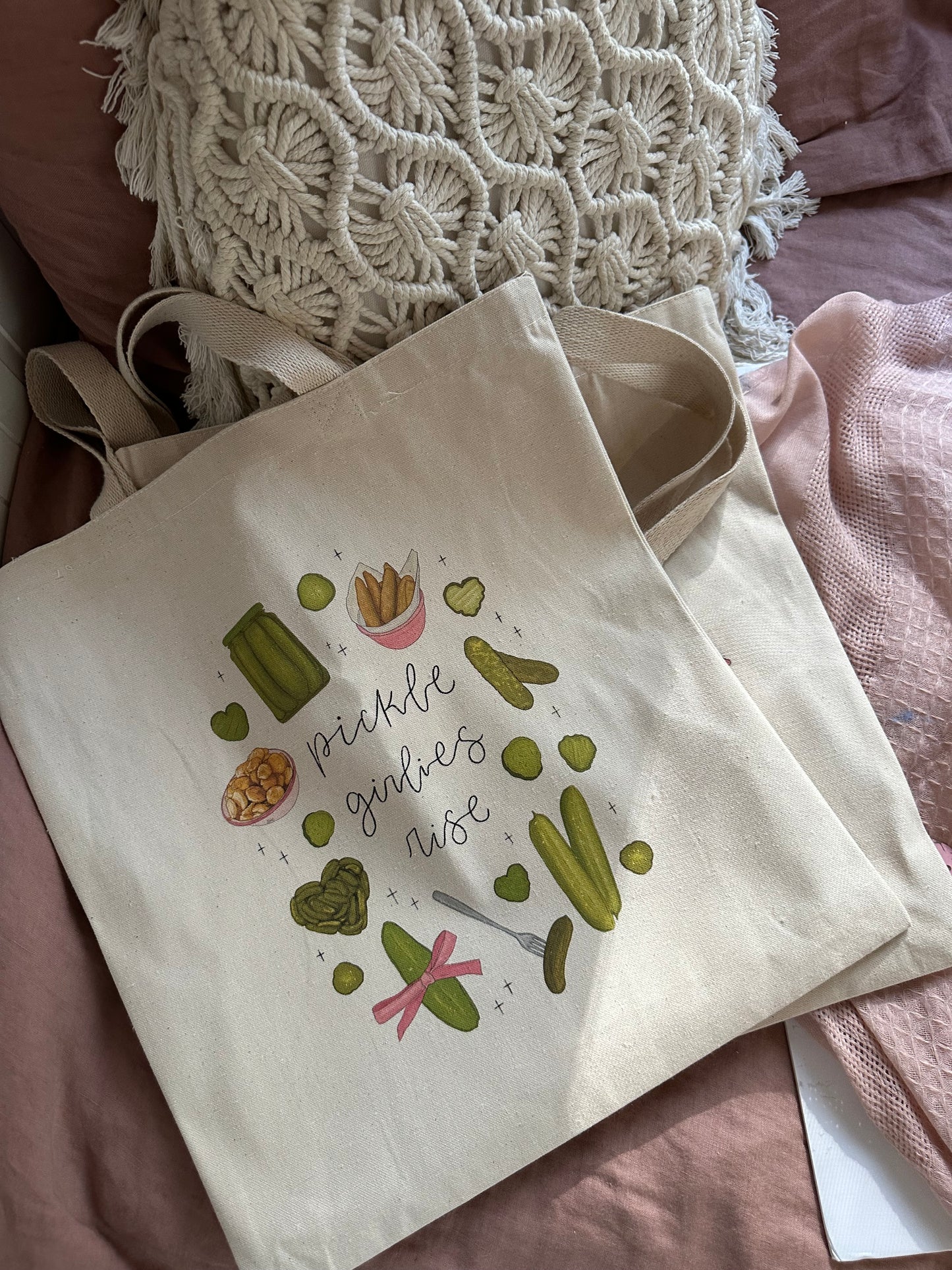 Pickle Girlies Rise Tote