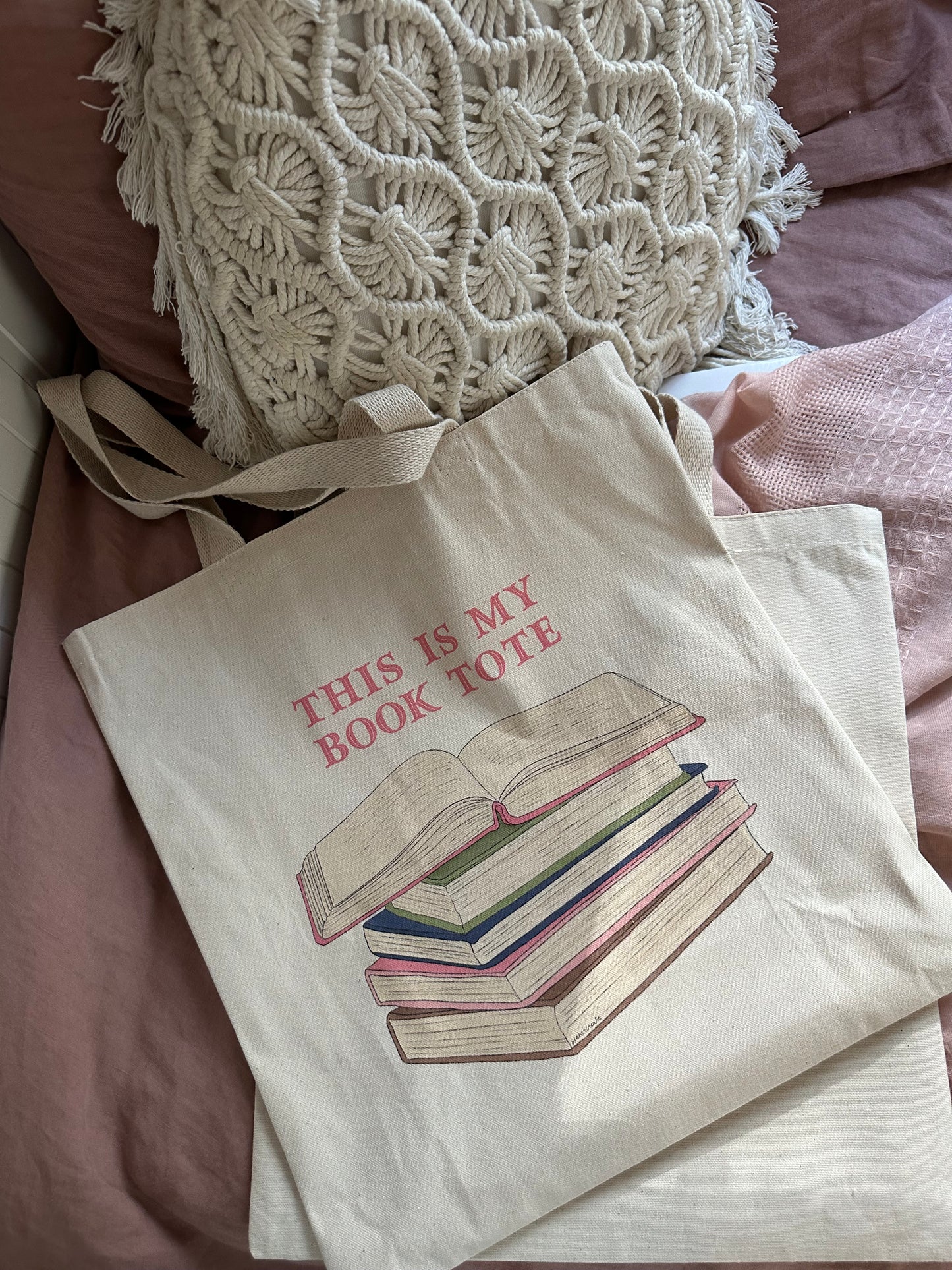 'This Is My Book Tote' Tote