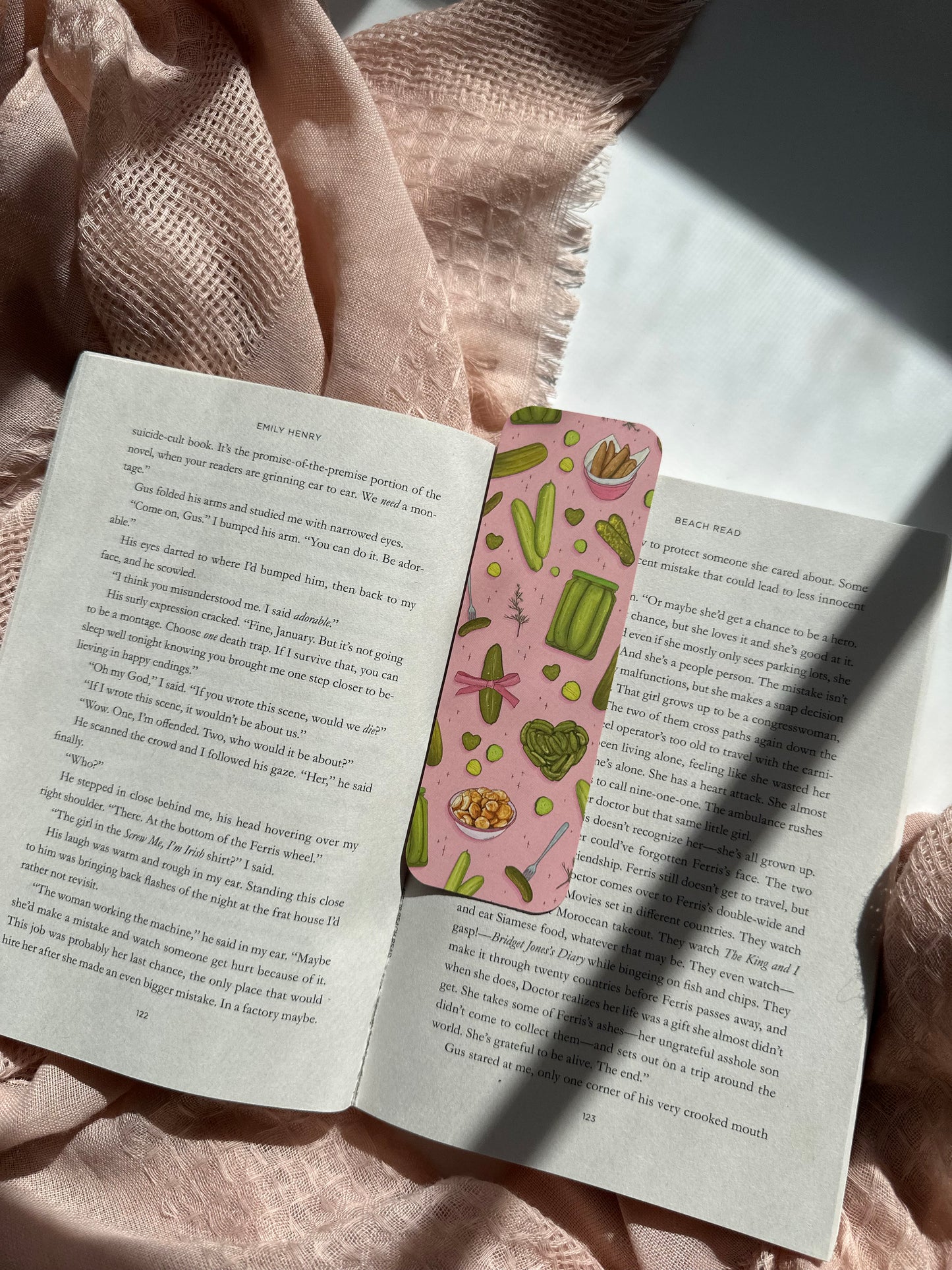 4 Bookmark Multi Pack - Cozy Girl, I'm Booked, Book Worm, Pickles