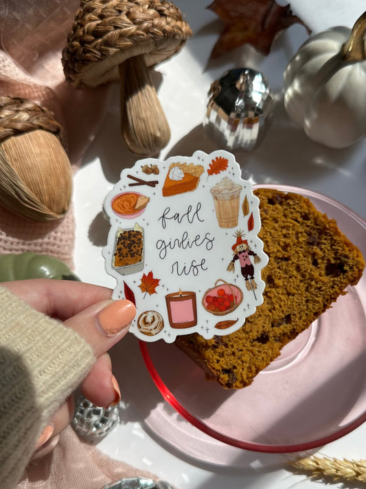 Fall Girlies Rise Sticker