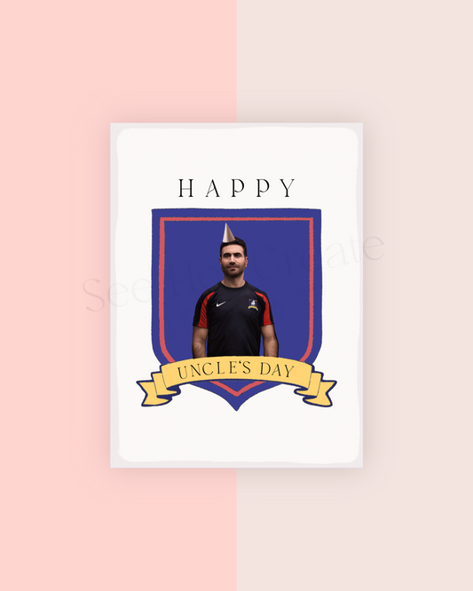 Happy Uncle's Day A7 Card