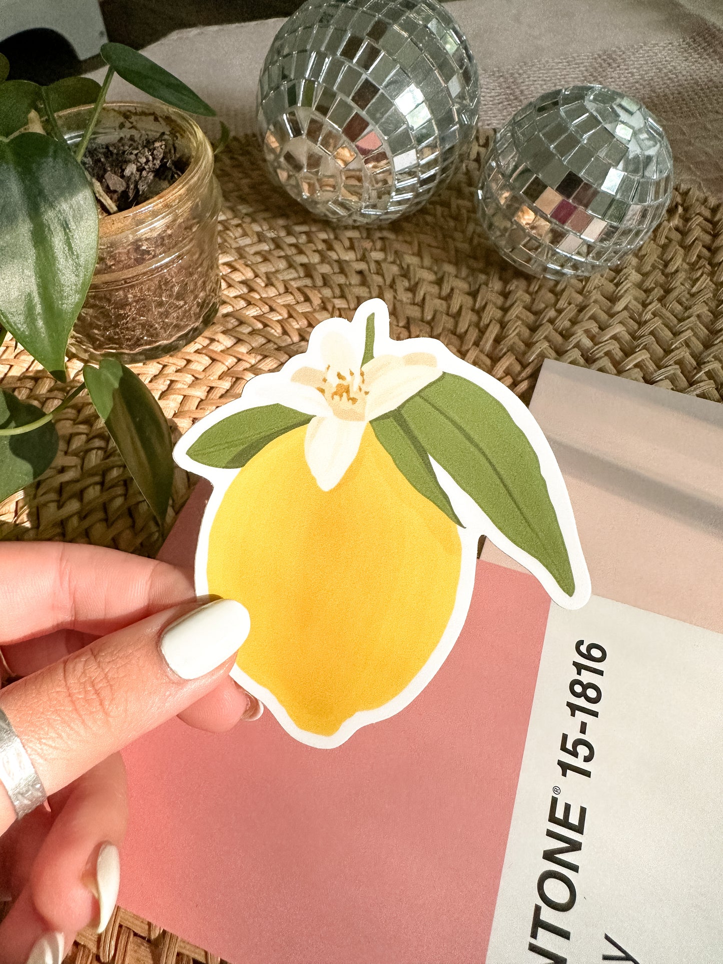 Amalfi Lemon Sticker