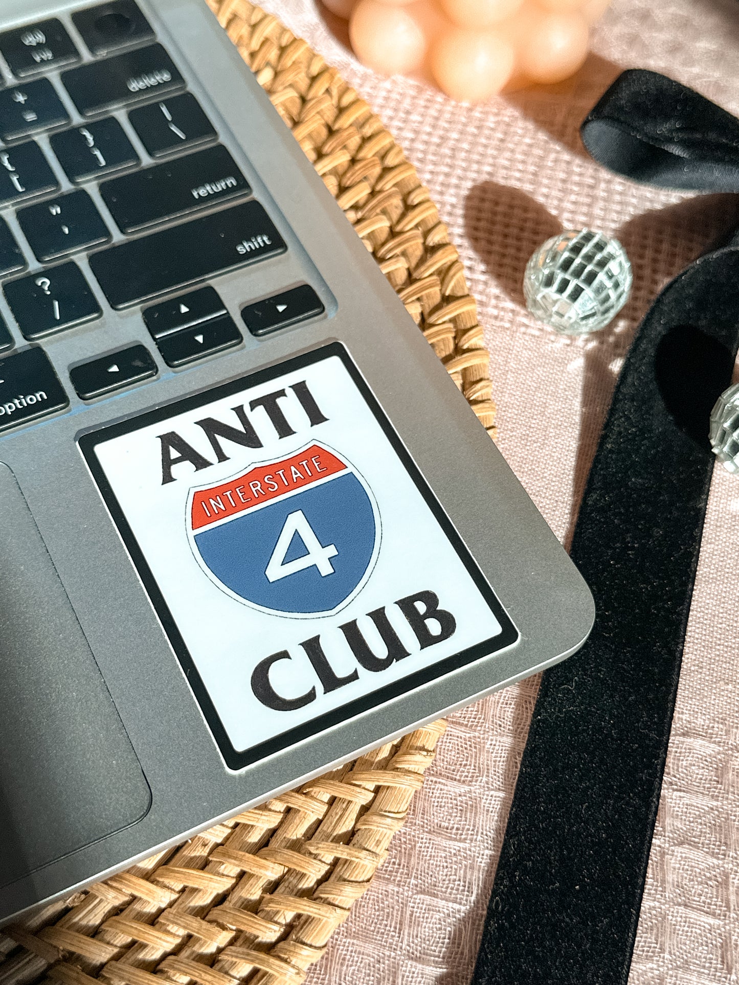 Anti I-4 Club Sticker