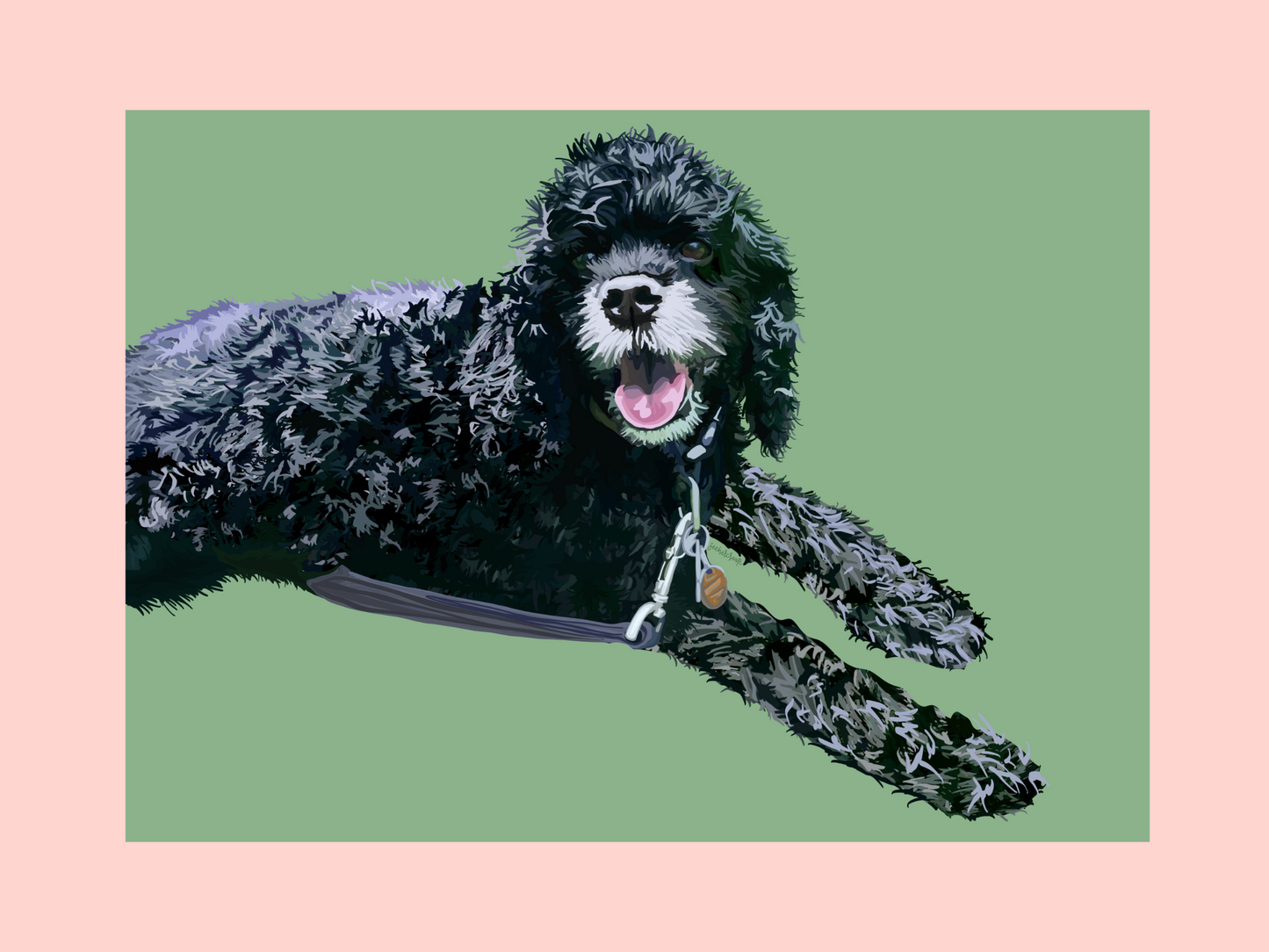 Custom Digital Pet Portrait