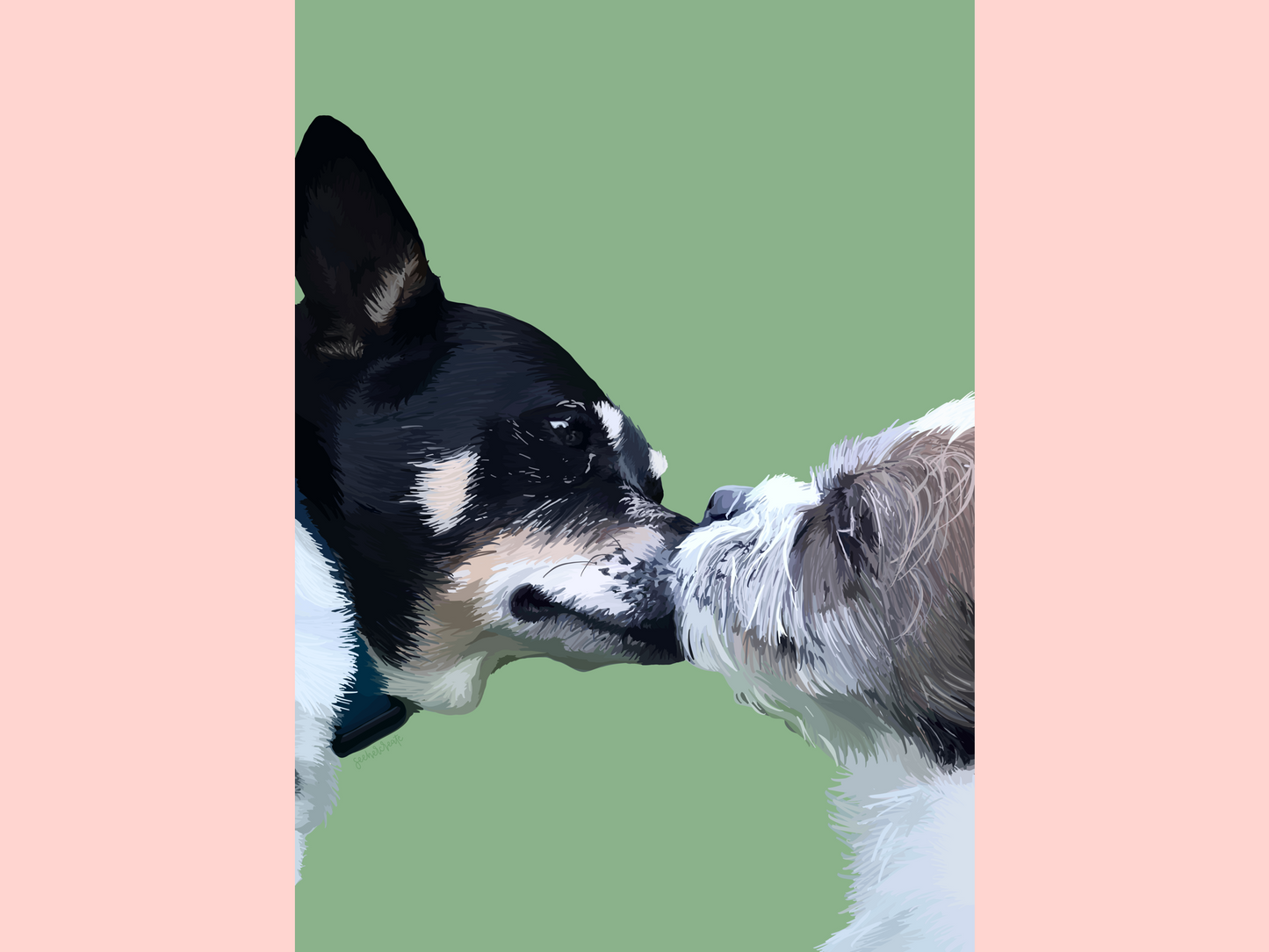 Custom Digital Pet Portrait