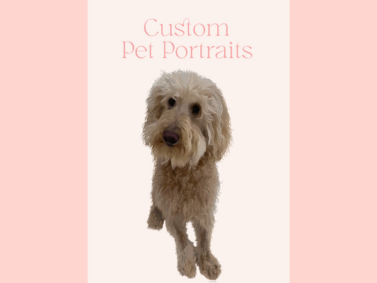 Custom Digital Pet Portrait