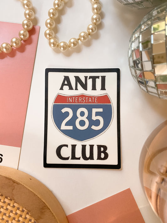 Anti 285 Club Sticker