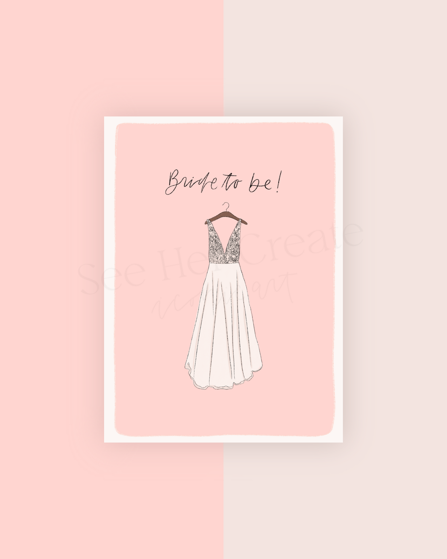 Bride To Be | A7 Card Download