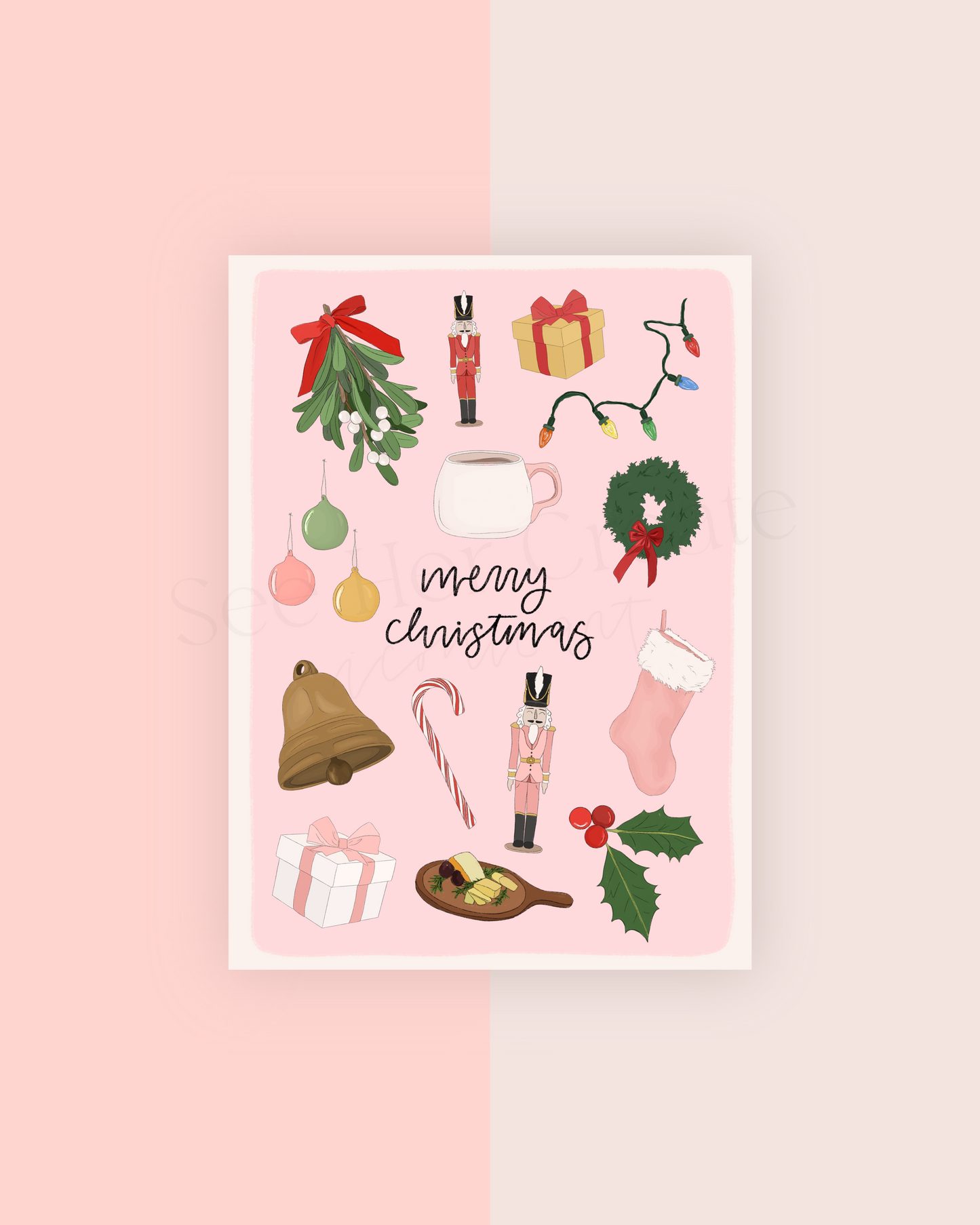 Merry Christmas | A7 Card Download