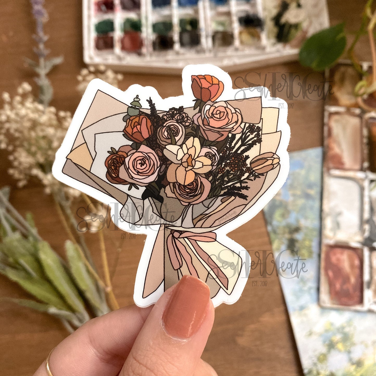 Bouquet Sticker