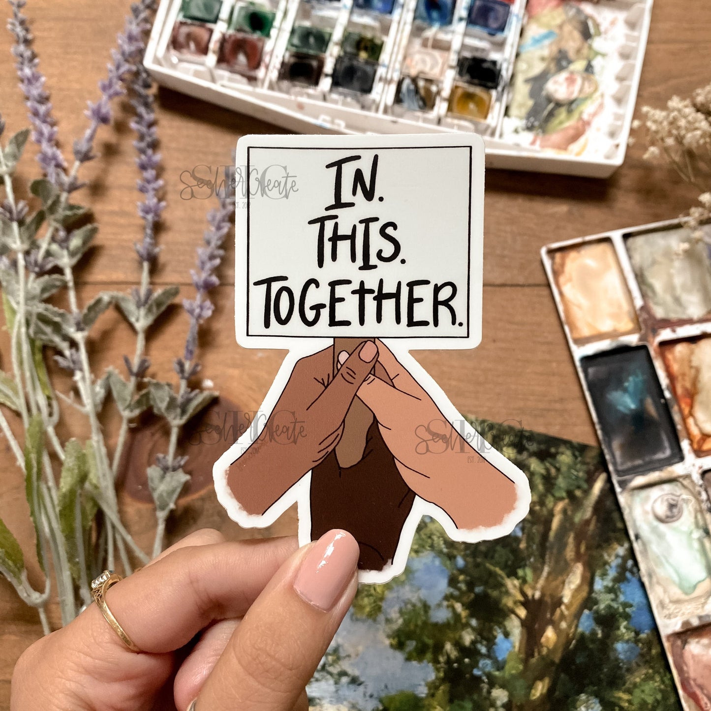 "In This Together" Sticker