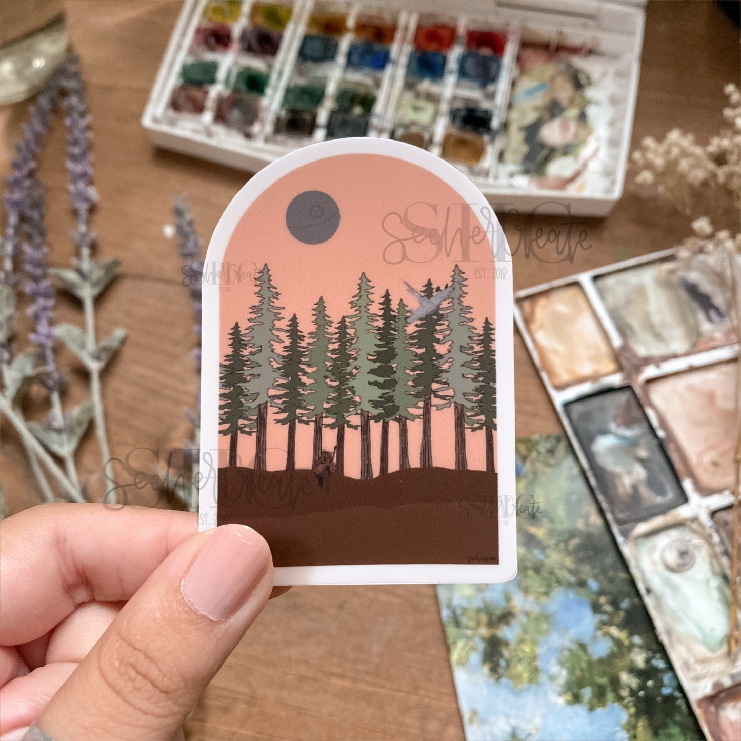 Endor Sticker