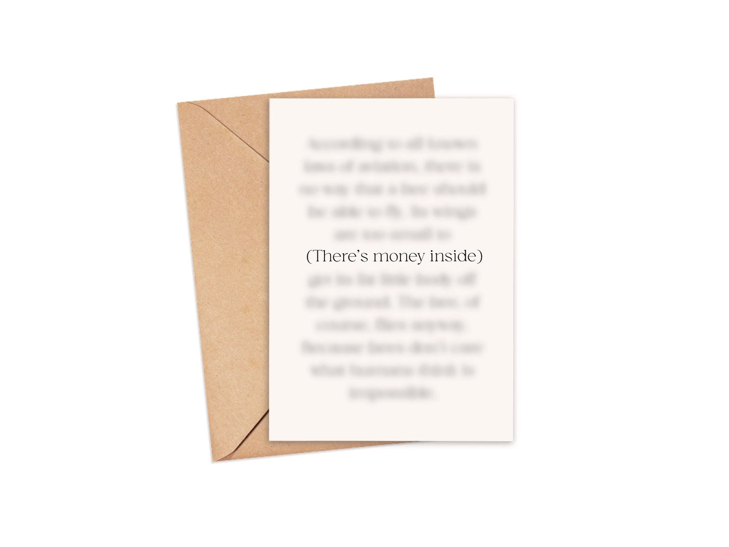 "There’s Money Inside" Card | 5x7 Digital Download